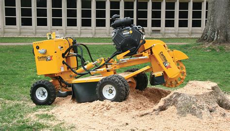 mini tree removal machine